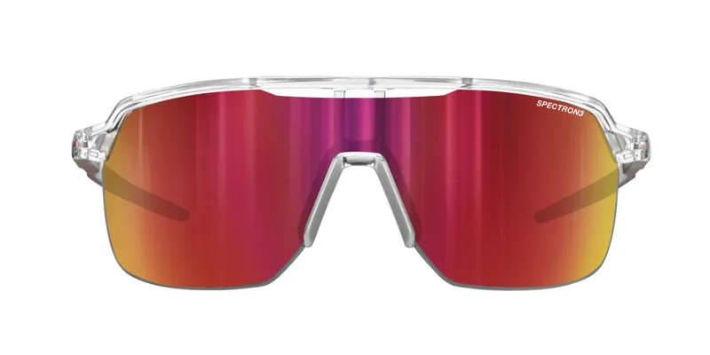 Julbo Frequency Sunglasses - Crystal / Red - Spectron 3-1
